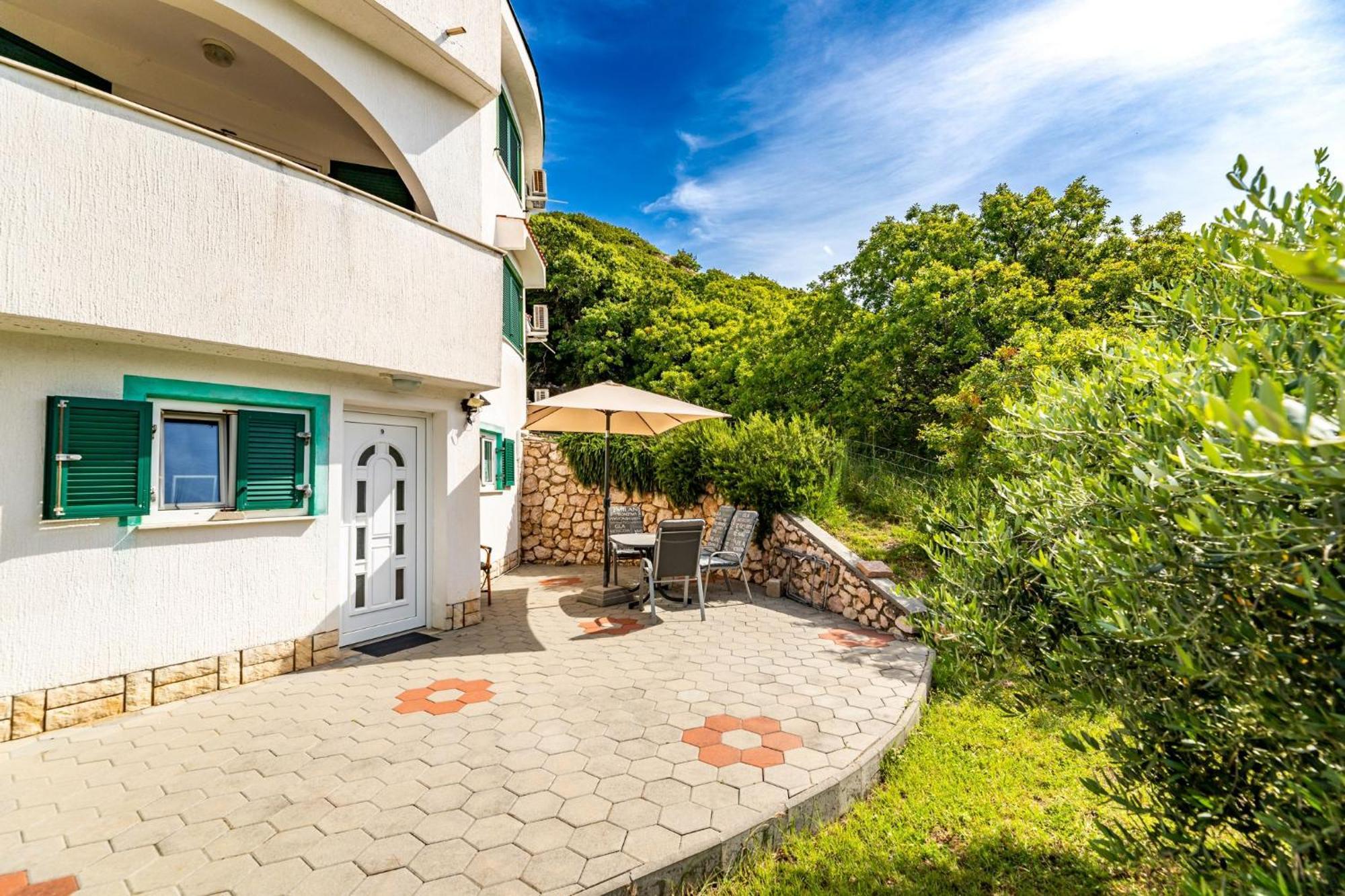 Apartments Oleander Kricin Baška Kültér fotó