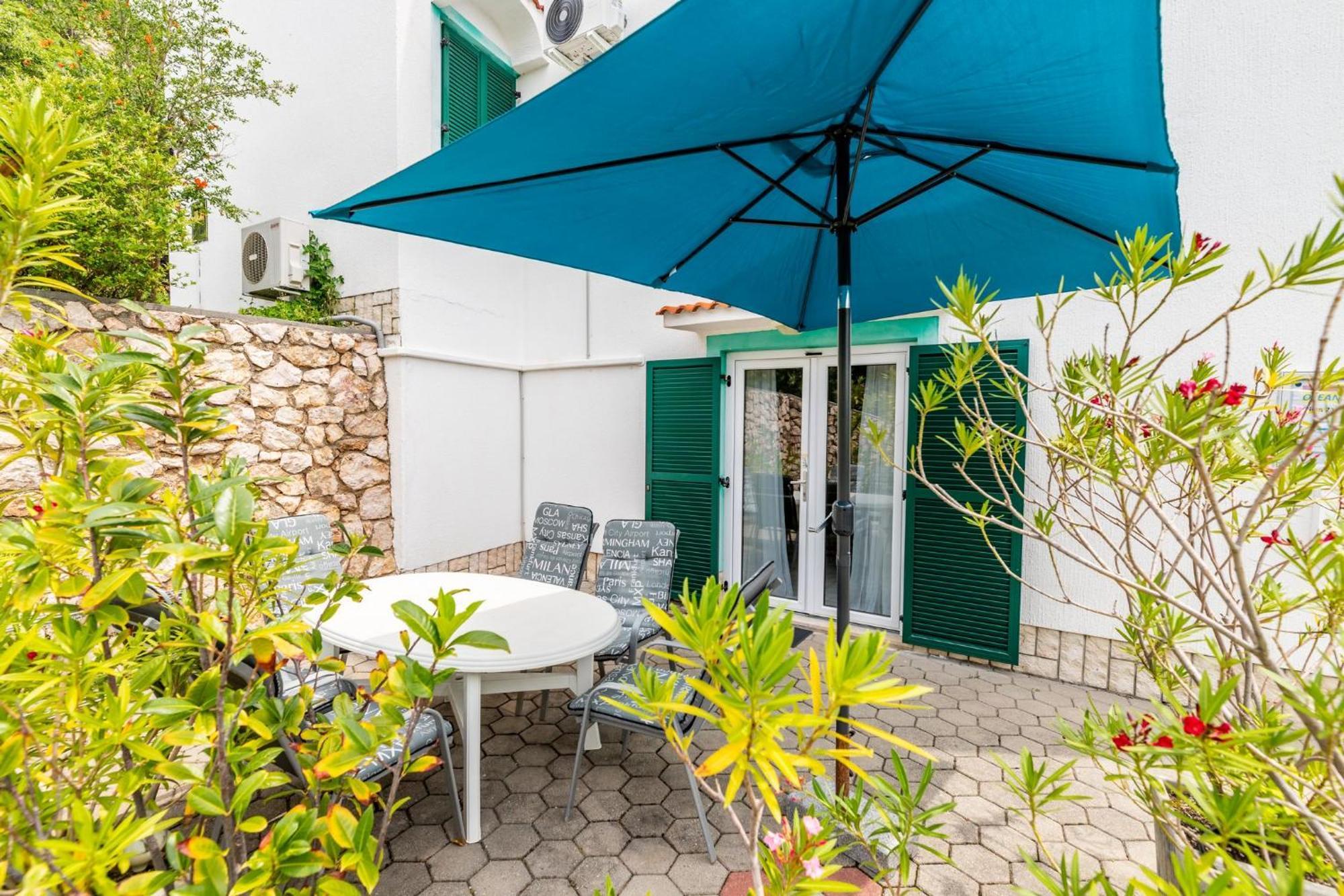 Apartments Oleander Kricin Baška Kültér fotó